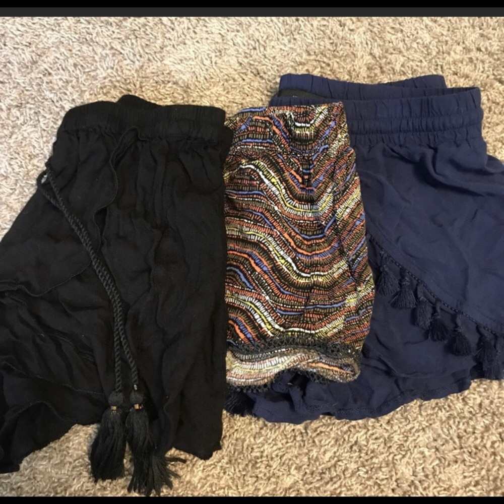 Set of 3 lounge shorts